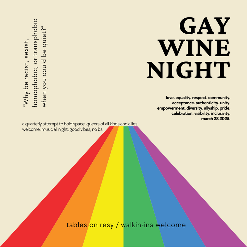 Gay Wine Night